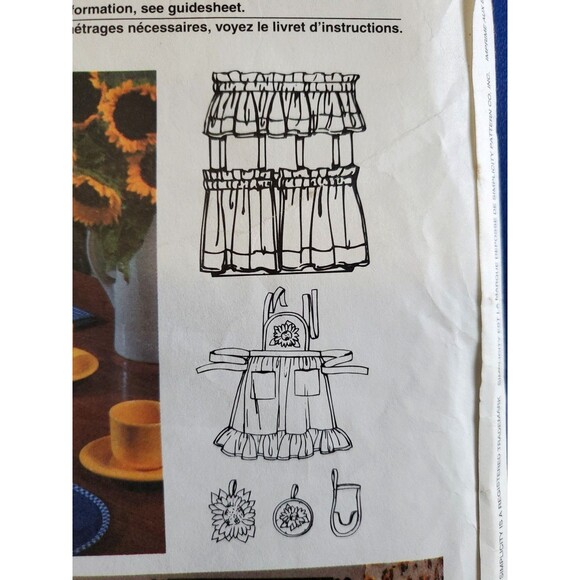 Simplicity Sewing Pattern 8880 Crafts Kitchen Accessories Shirley Botsford UNCUT - Picture 5 of 9